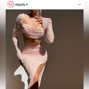 Oh Polly Embelished Dress size 8